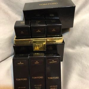 Never used Tom Ford mini boys lipsticks with case